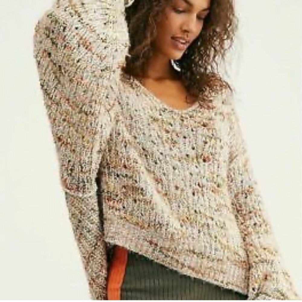 Free People Highland Kint sweater XS